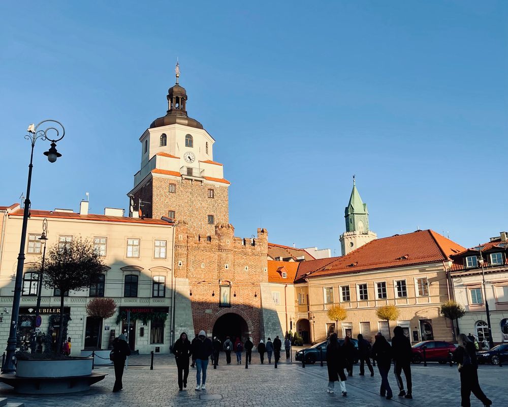 Lublin — Brama Krakowska na Starym Mieście